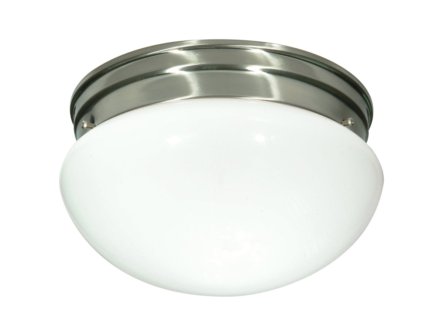 2 LIGHT 10" MUSHROOM FLUSH