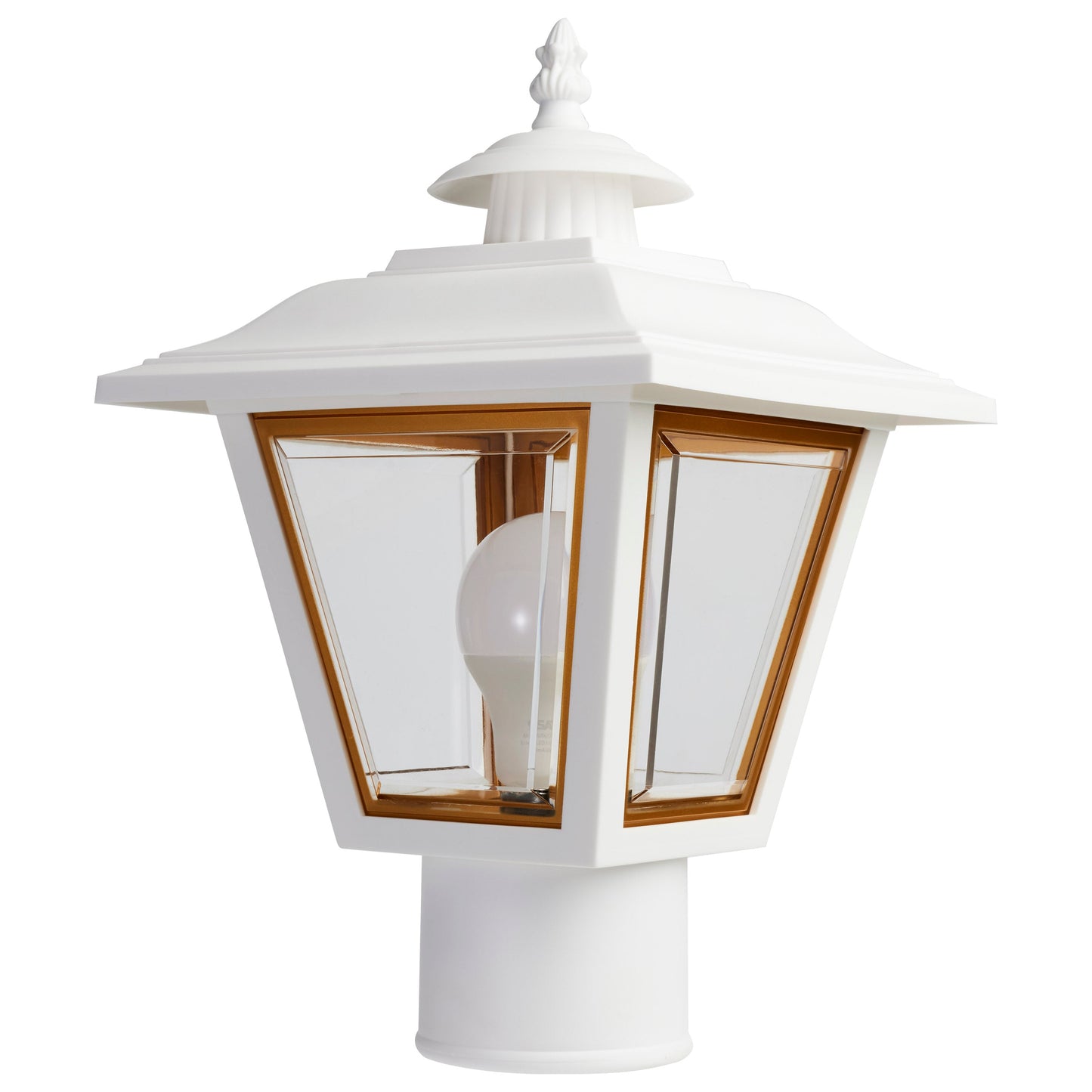 1 LT POLY COACH POST LANTERN
