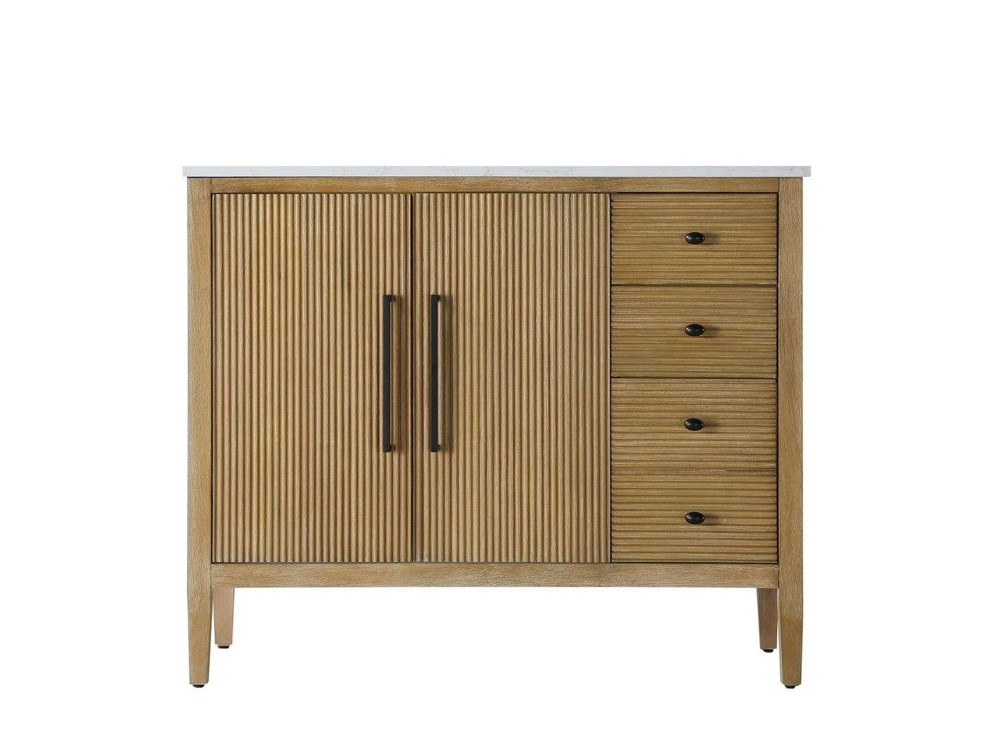 42 inch Single Bathroom Vanity in Linen Oak