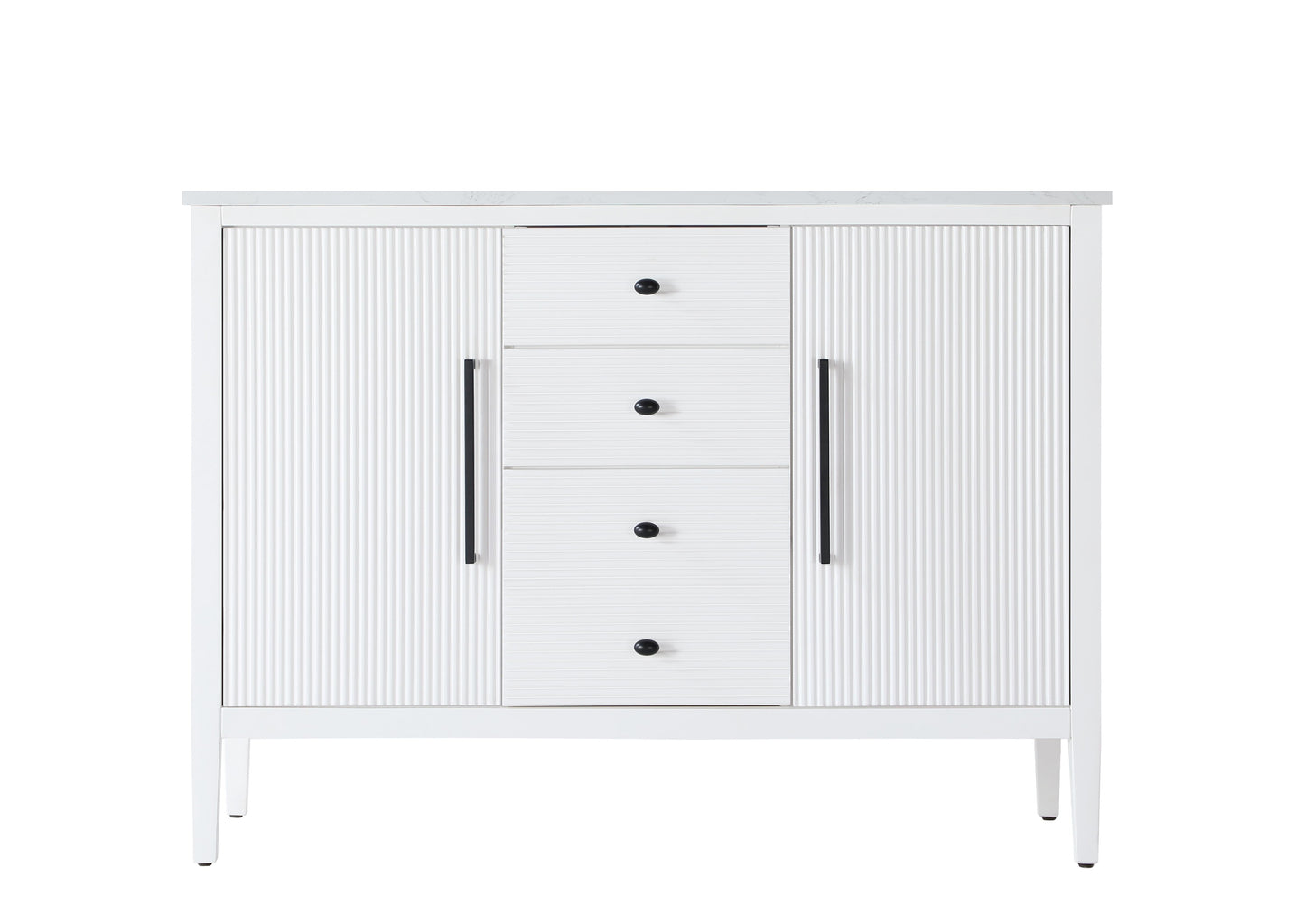 48 inch Single Bathroom Vanity in White