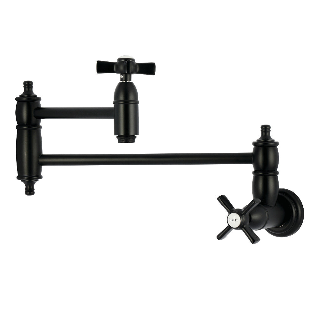 Millennium Pot Filler Faucet in Matte Black