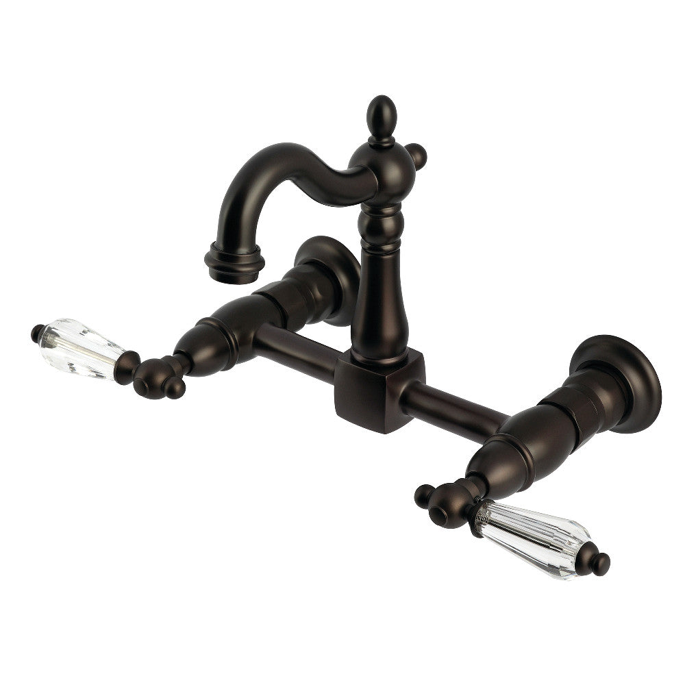 Willshire Wall Mount Kitchen Faucet in Oil Rubbed Bronze