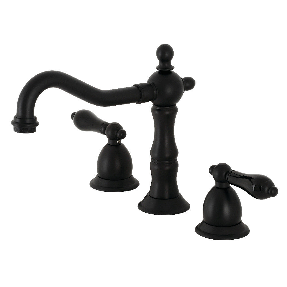 Duchess Widespread Bathroom Faucet in Matte Black