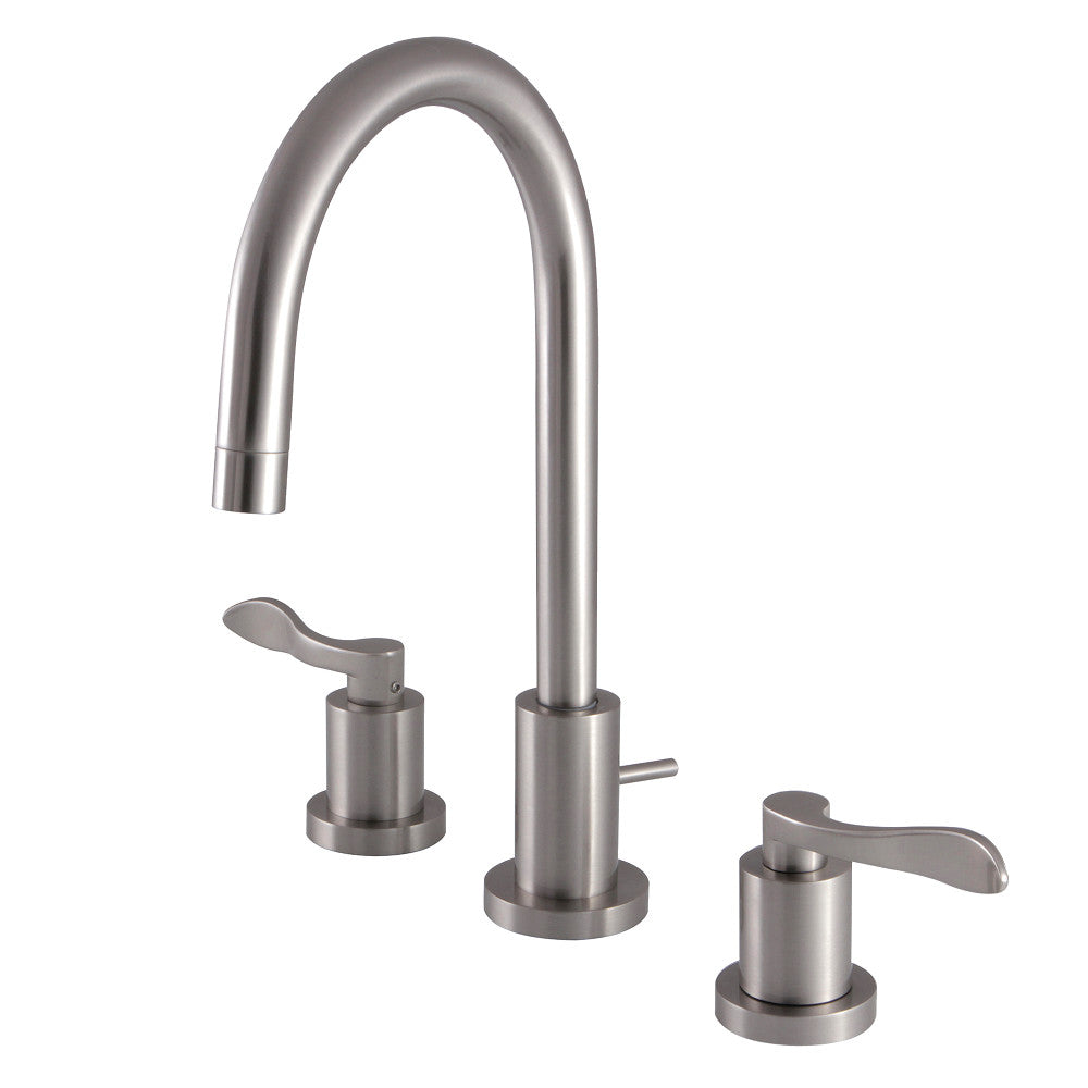 Widespread Bathroom Faucet in Brushed Nickel