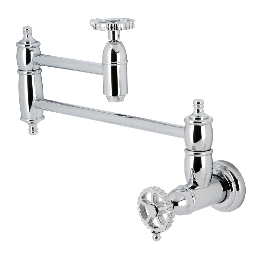 Fuller Pot Filler Faucet in Polished Chrome