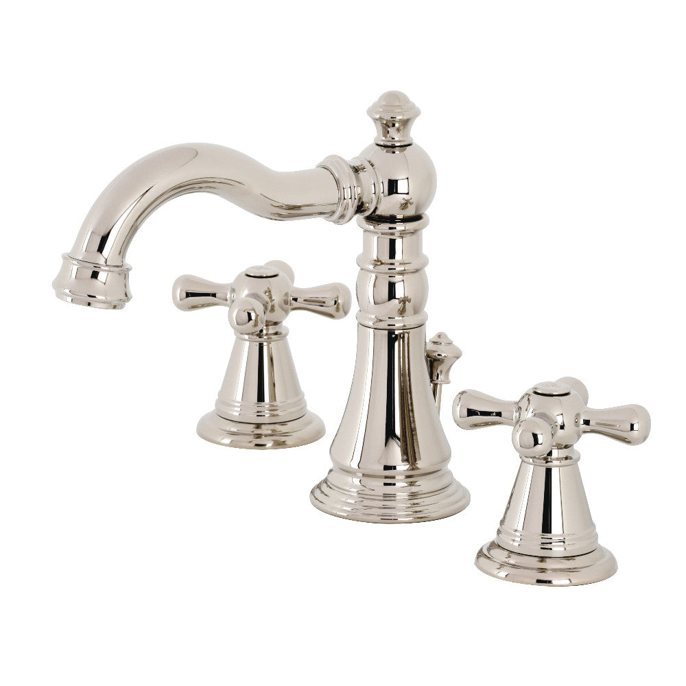 American Classic Widespread Bathroom Faucet in Polished Nickel