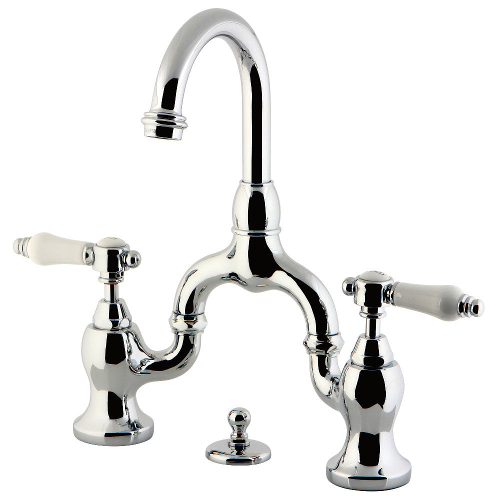 Bel-Air Bridge Bathroom Faucet in Polished Chrome