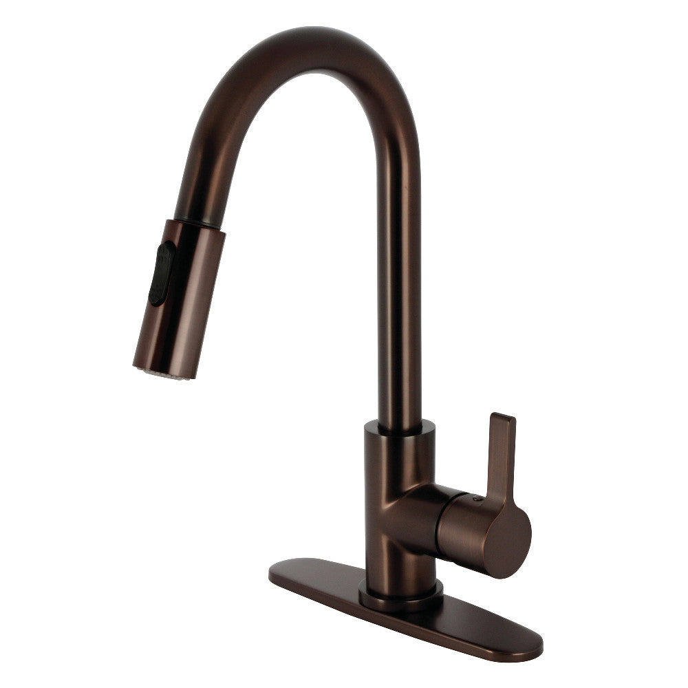 Continental Pull-Down Kitchen Faucet in Oil Rubbed Bronze
