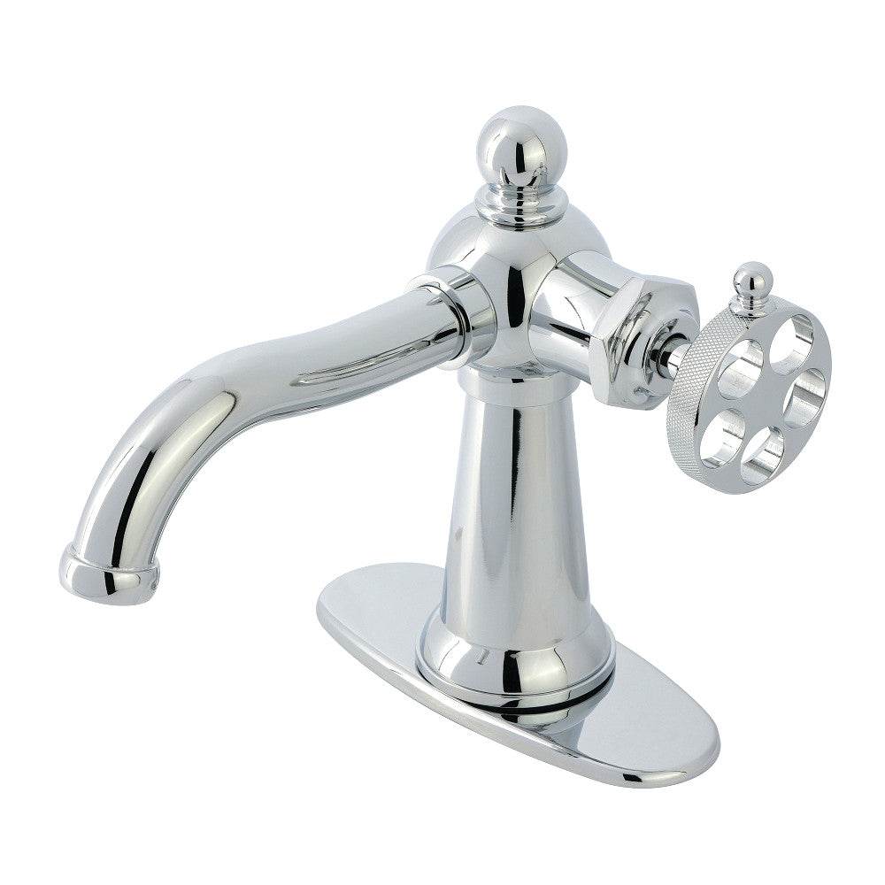 Wendell Single-Hole Bathroom Faucet in Polished Chrome