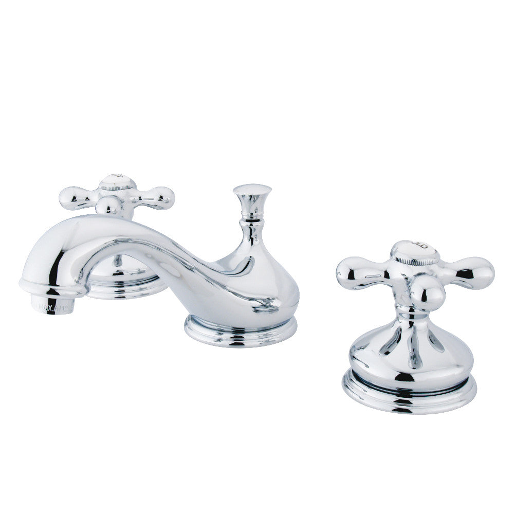 Heritage Widespread Bathroom Faucet in Polished Chrome
