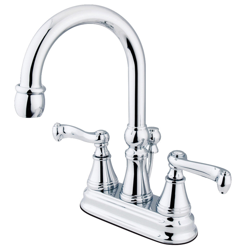 Royale 4 Inch Centerset Bathroom Faucet in Polished Chrome