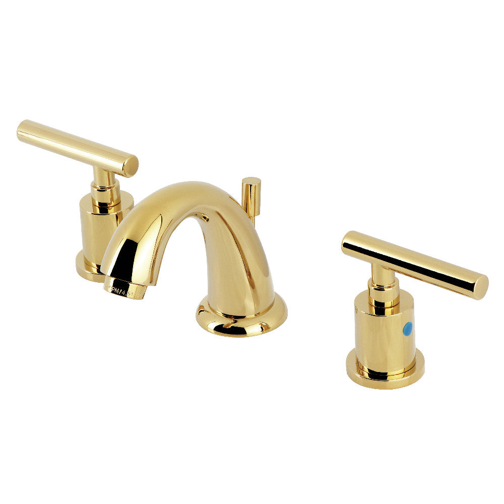 Manhattan Widespread Bathroom Faucet in Polished Brass