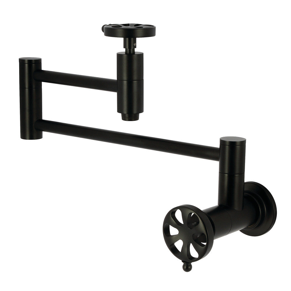 Belknap Pot Filler Faucet in Matte Black
