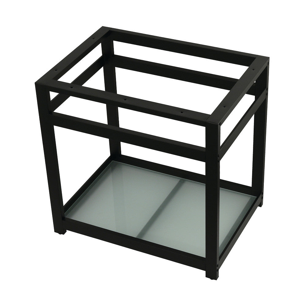 Kingston Commercial 31 Inch Console Sink in Black