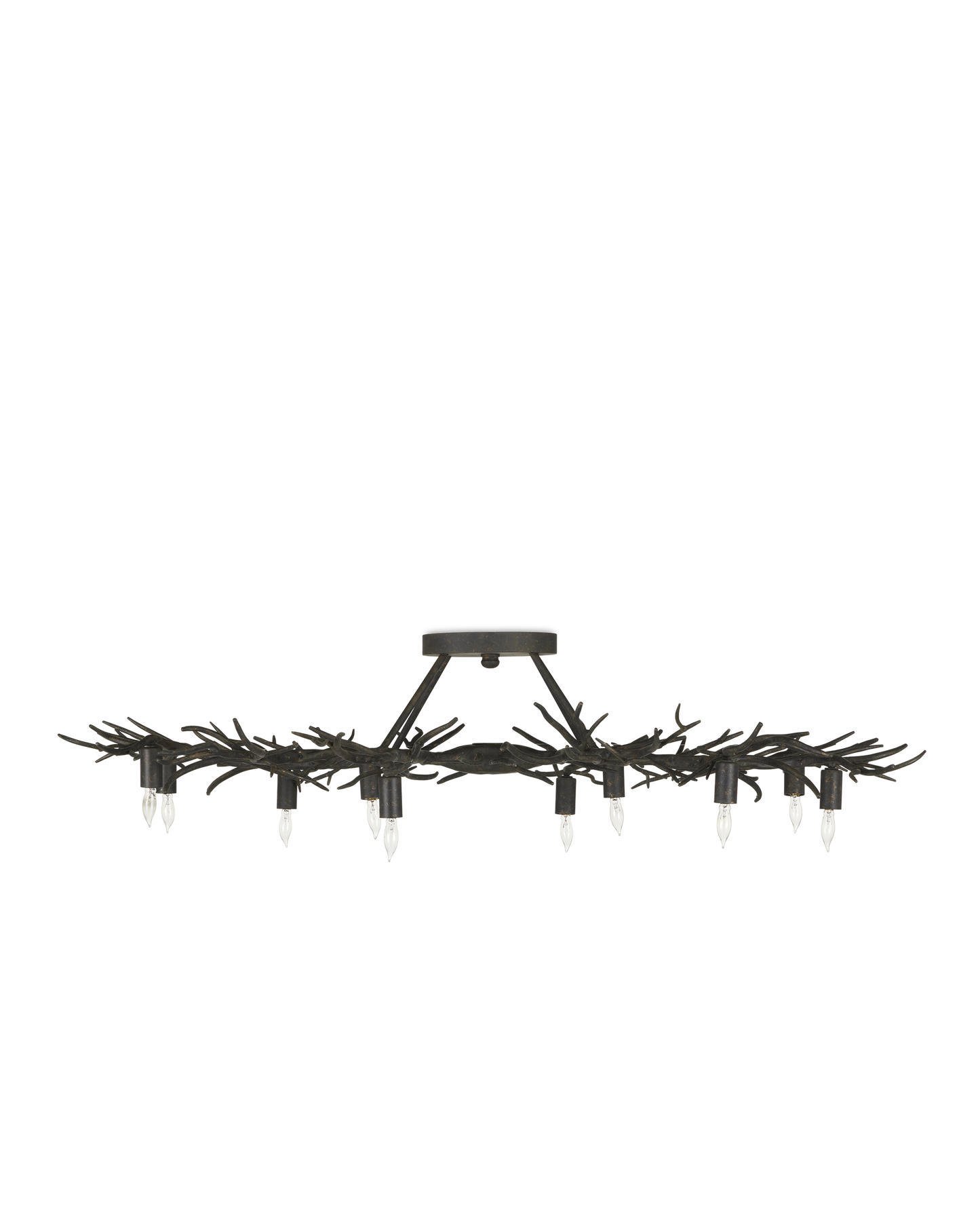 Rainforest Bronze Semi-Flush Mount