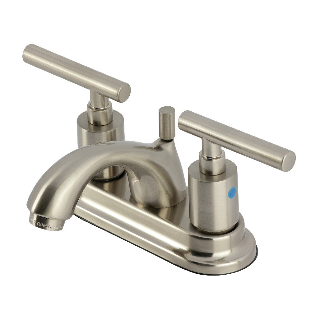 Manhattan 4 Inch Centerset Bathroom Faucet in Brushed Nickel