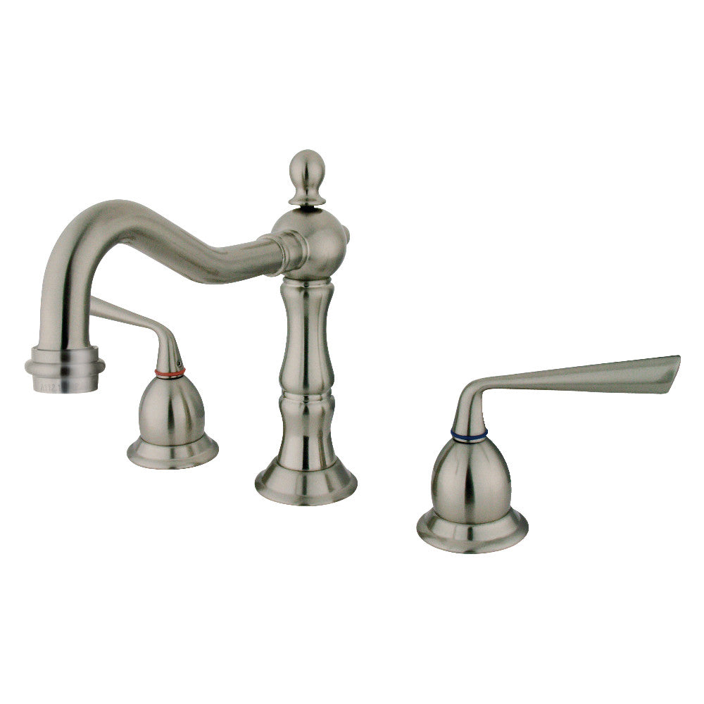 Silver Sage Widespread Bathroom Faucet in Brushed Nickel