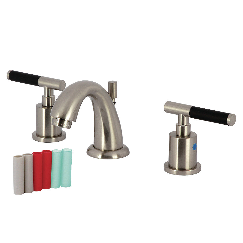 Kaiser Widespread Bathroom Faucet in Brushed Nickel