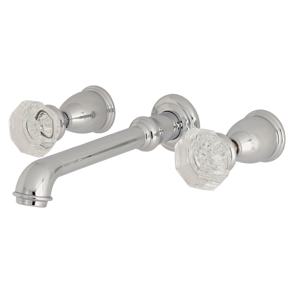 Celebrity Wall-Mount Bathroom Faucet in Polished Chrome