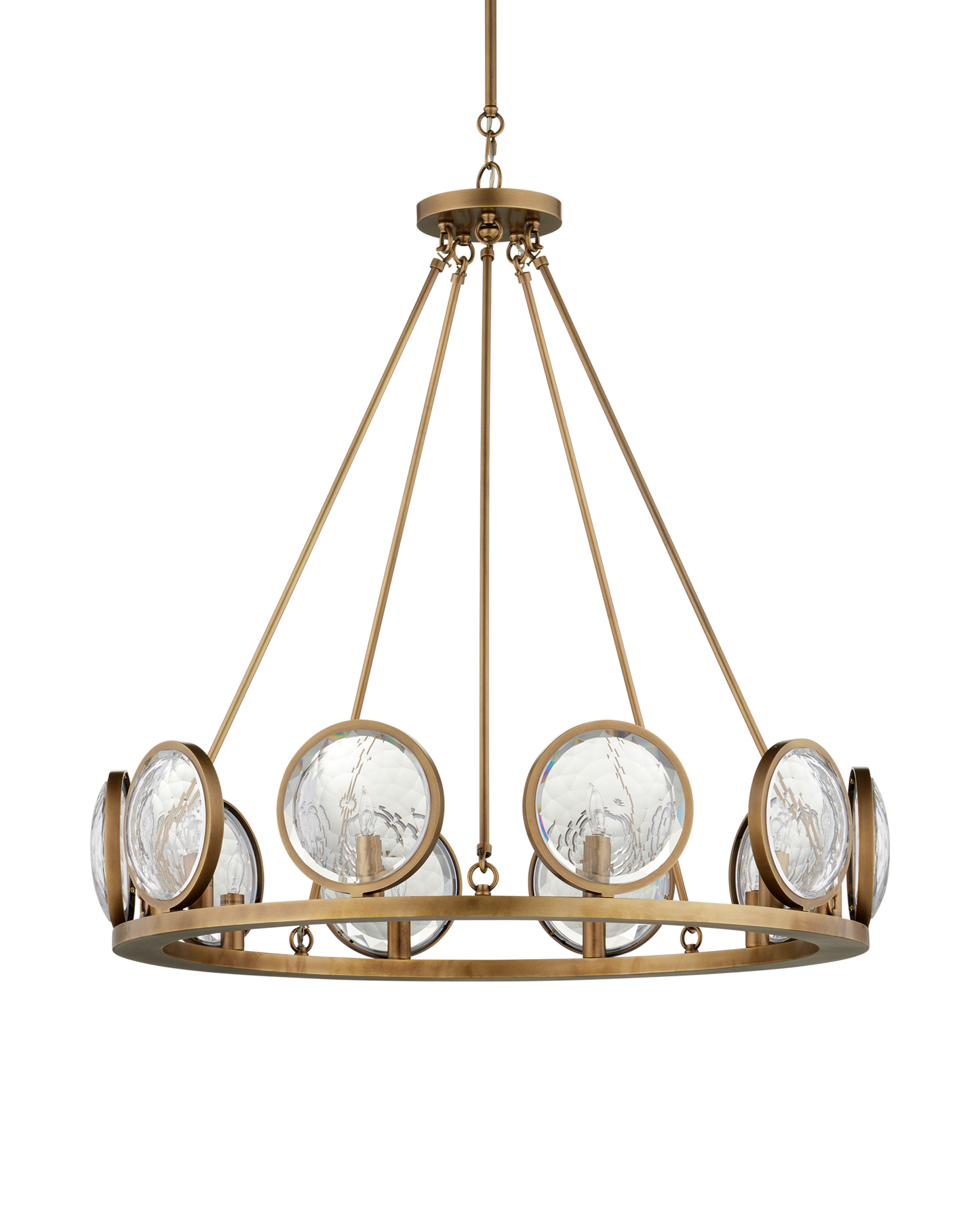 MarjieScope Brass Chandelier