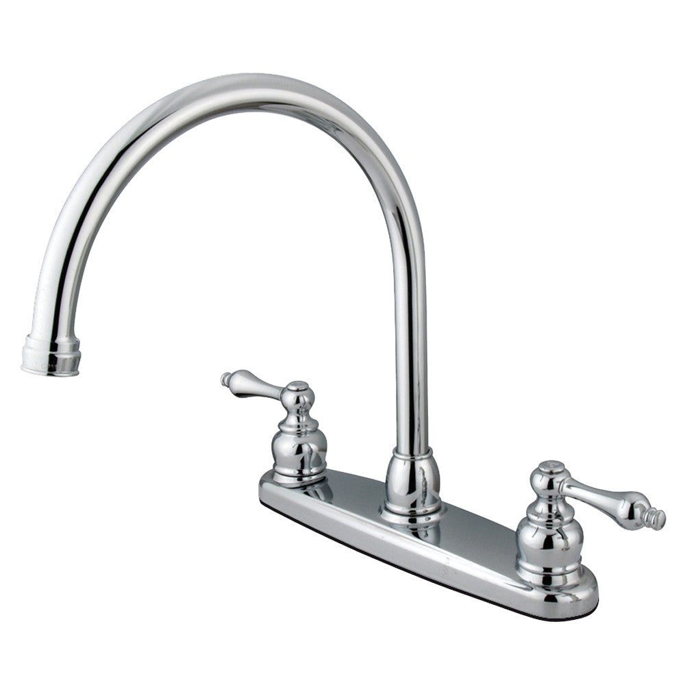 Vintage Centerset Kitchen Faucet in Polished Chrome