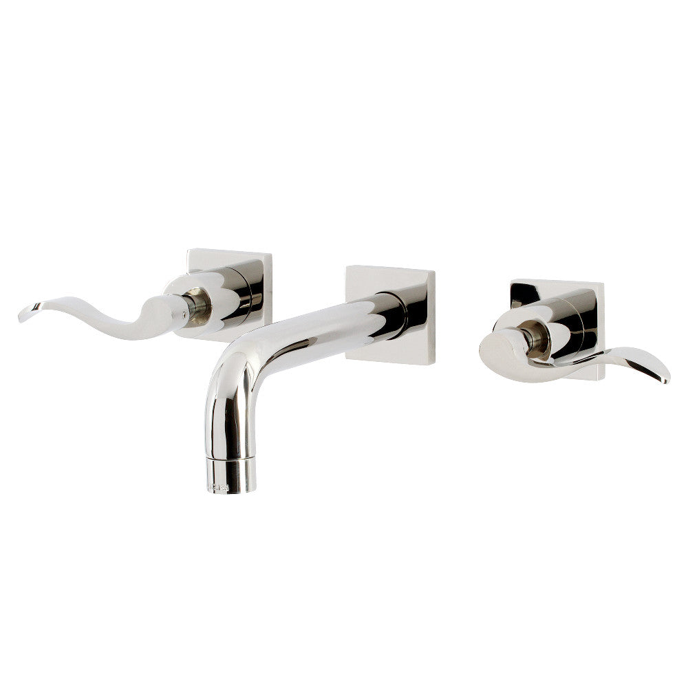 NuWave Wall-Mount Bathroom Faucet in Polished Nickel