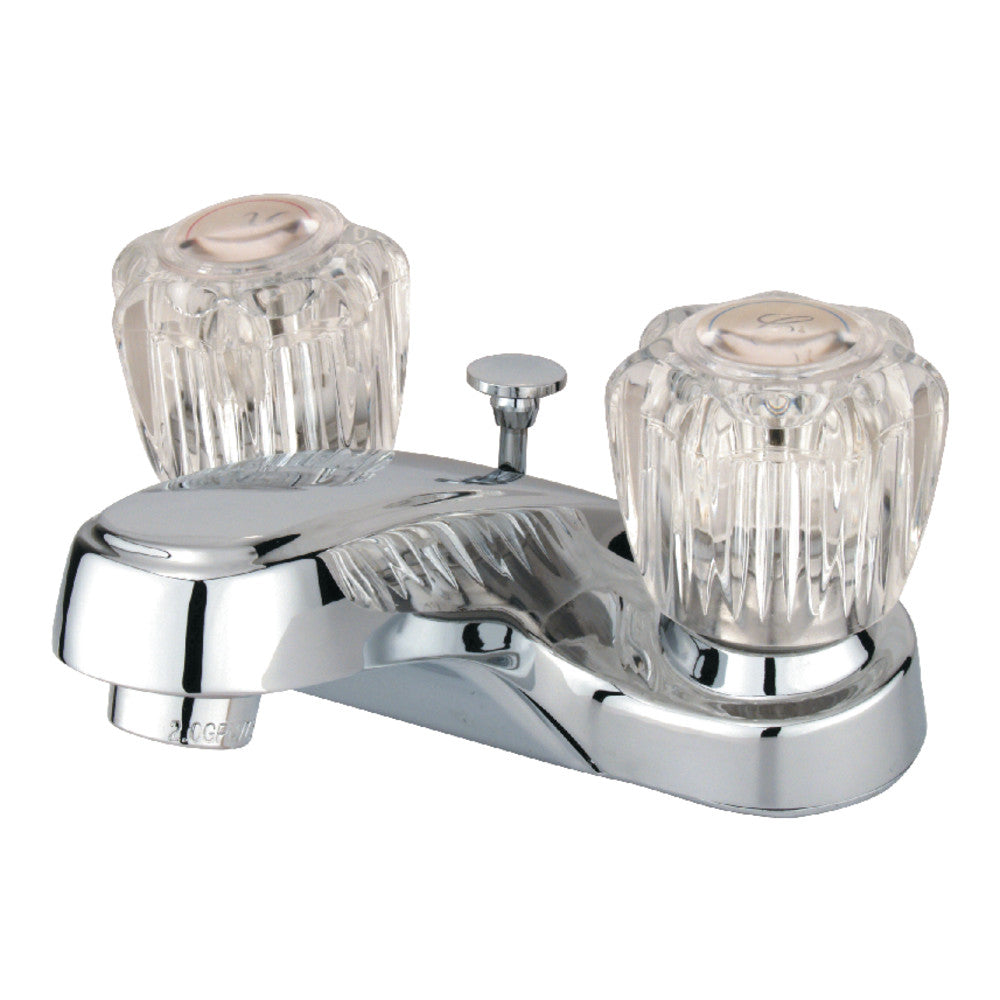 Americana 4 Inch Centerset Bathroom Faucet in Polished Chrome