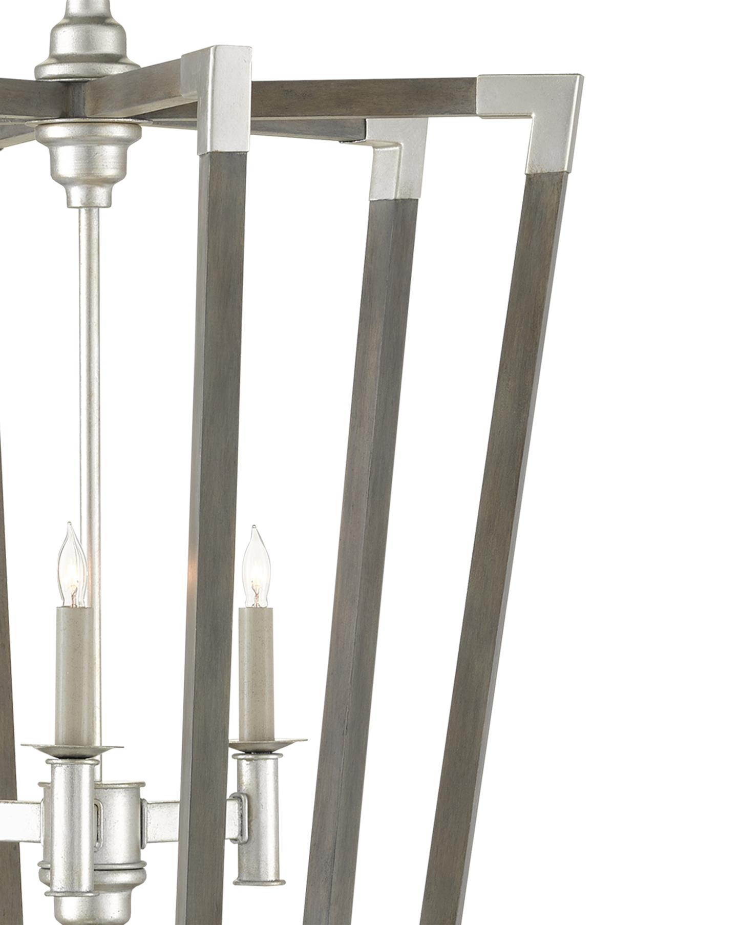 Bastian Medium Gray Lantern