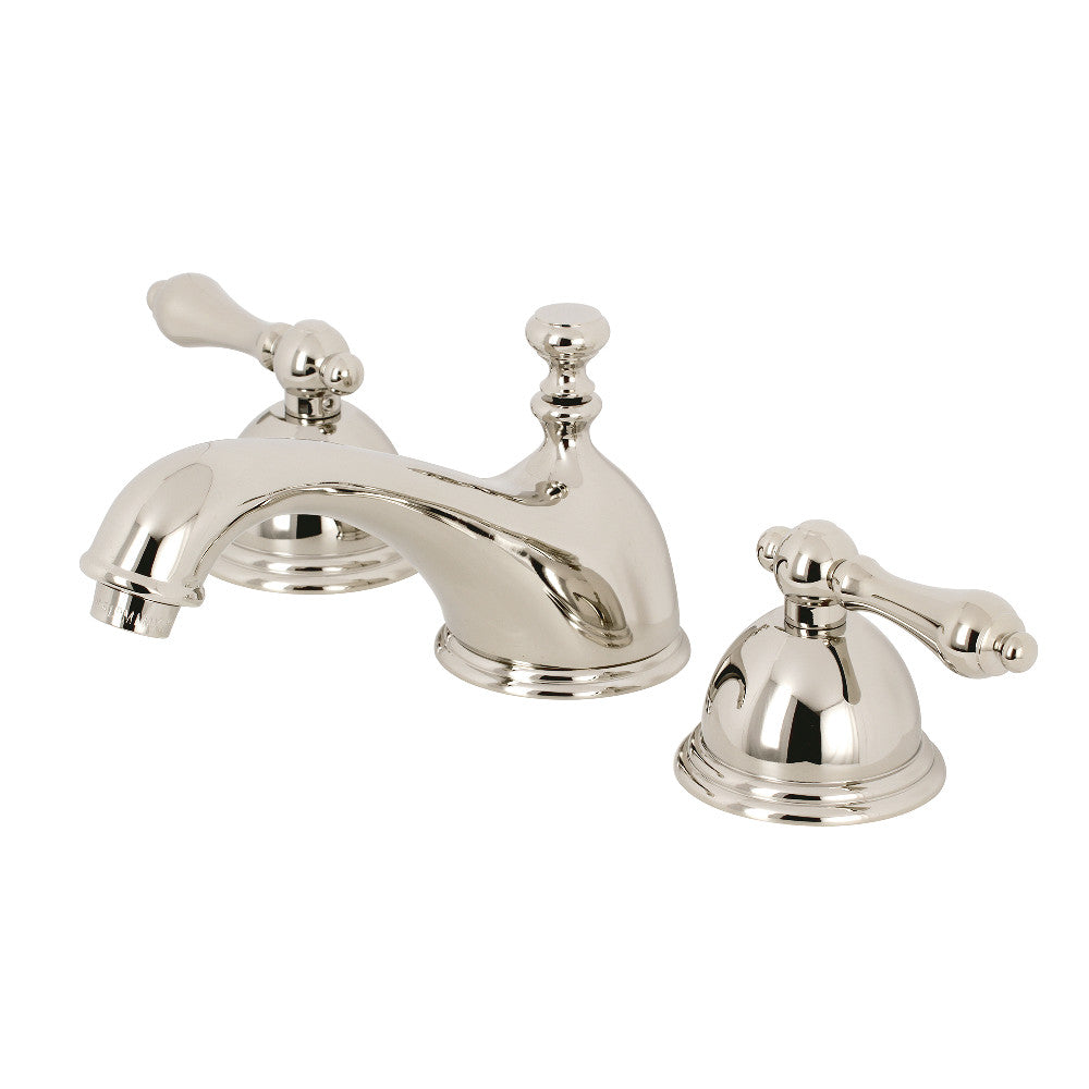 Restoration Widespread Bathroom Faucet in Polished Nickel