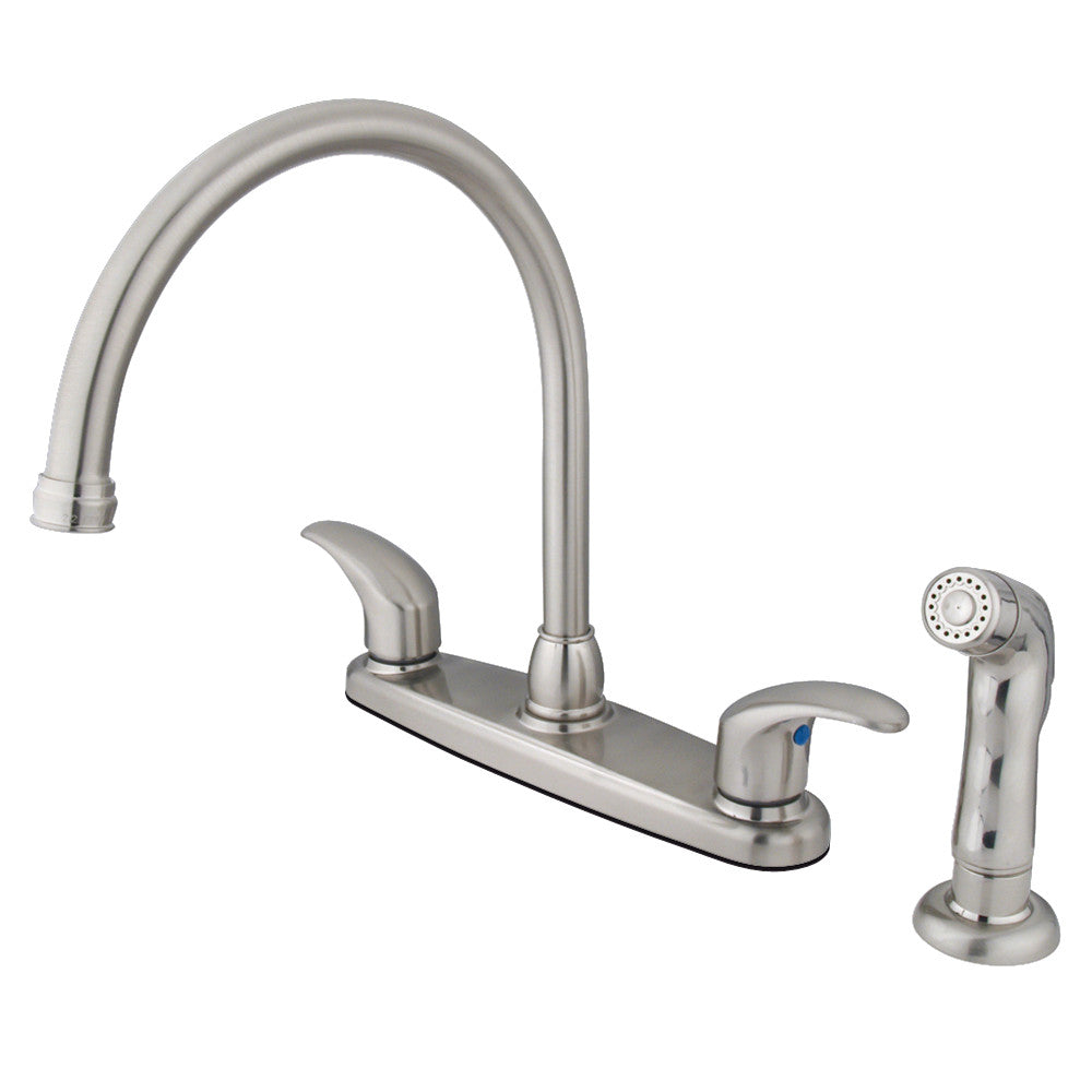Legacy Centerset Kitchen Faucet in Brushed Nickel