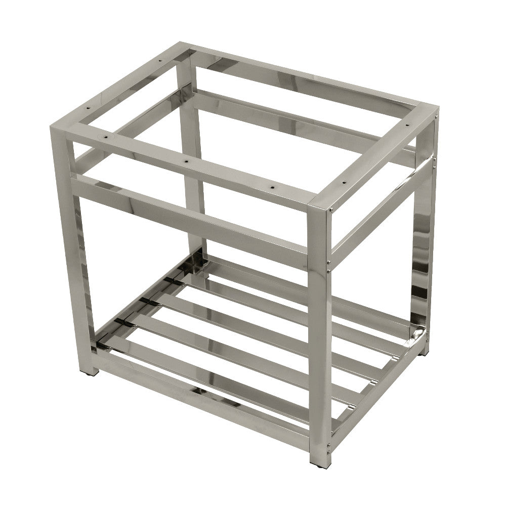 Kingston Commercial 31 Inch Console Sink in Polished Nickel