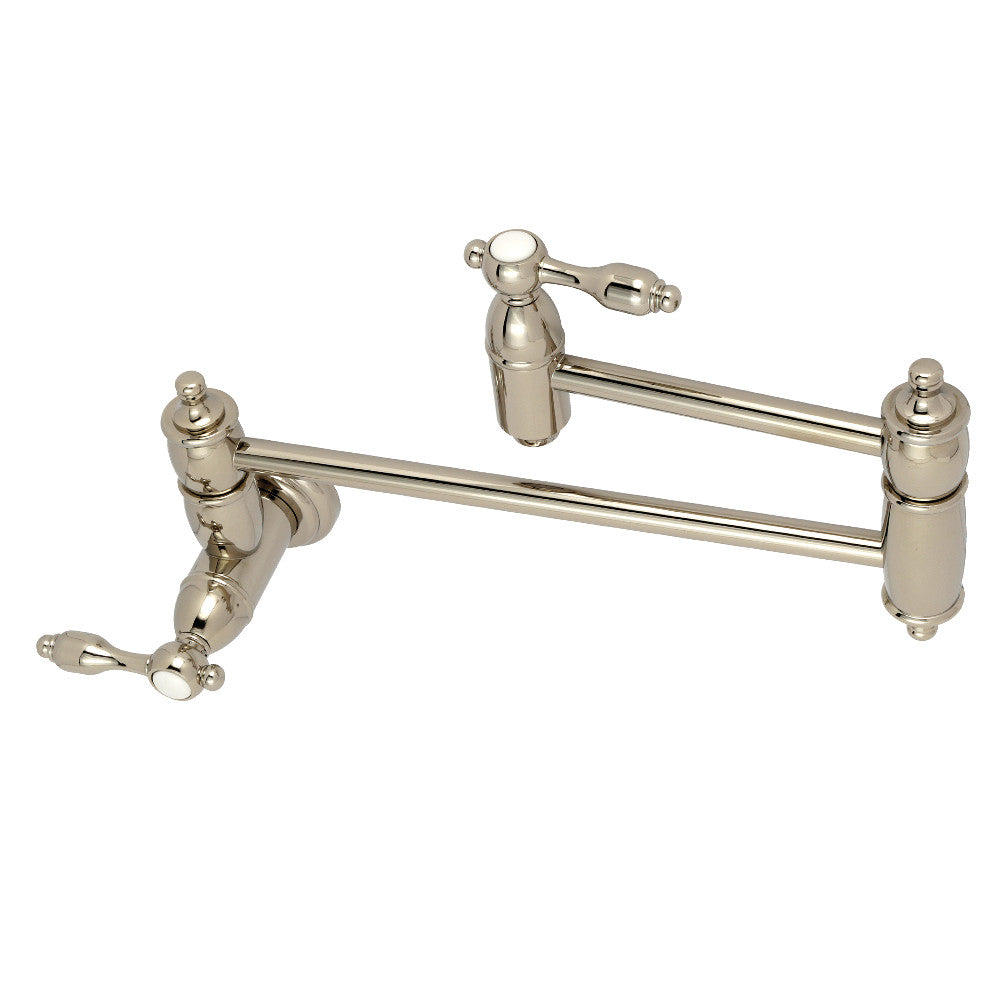 Tudor Pot Filler Faucet in Polished Nickel