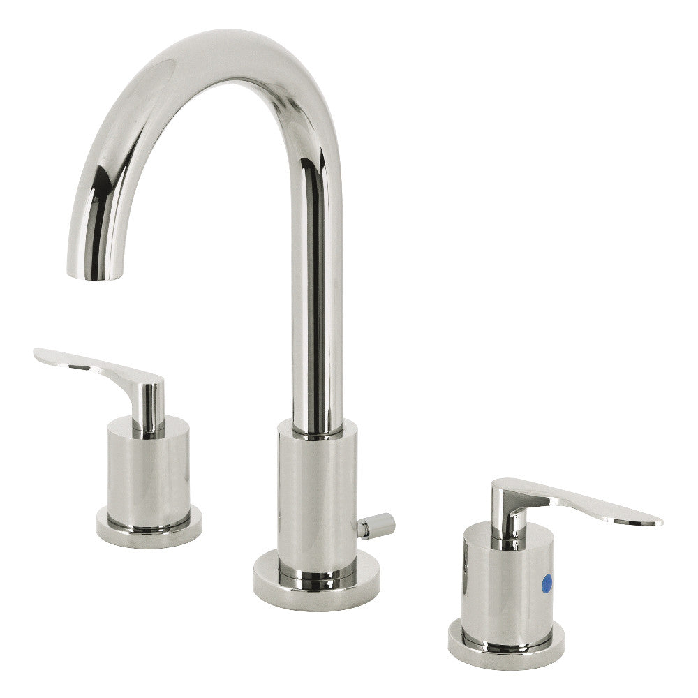 Serena Widespread Bathroom Faucet in Polished Nickel