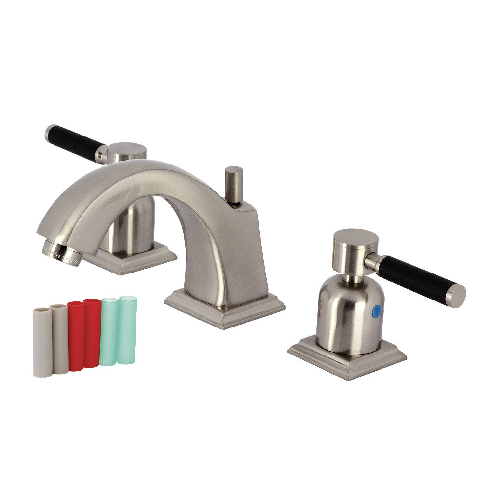 Kaiser Widespread Bathroom Faucet in Brushed Nickel