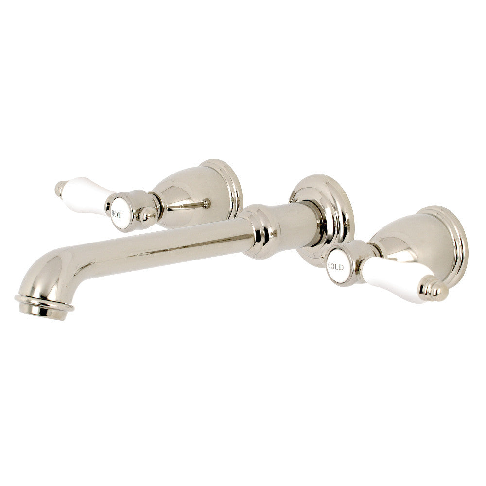 Bel-Air Wall-Mount Bathroom Faucet in Polished Nickel