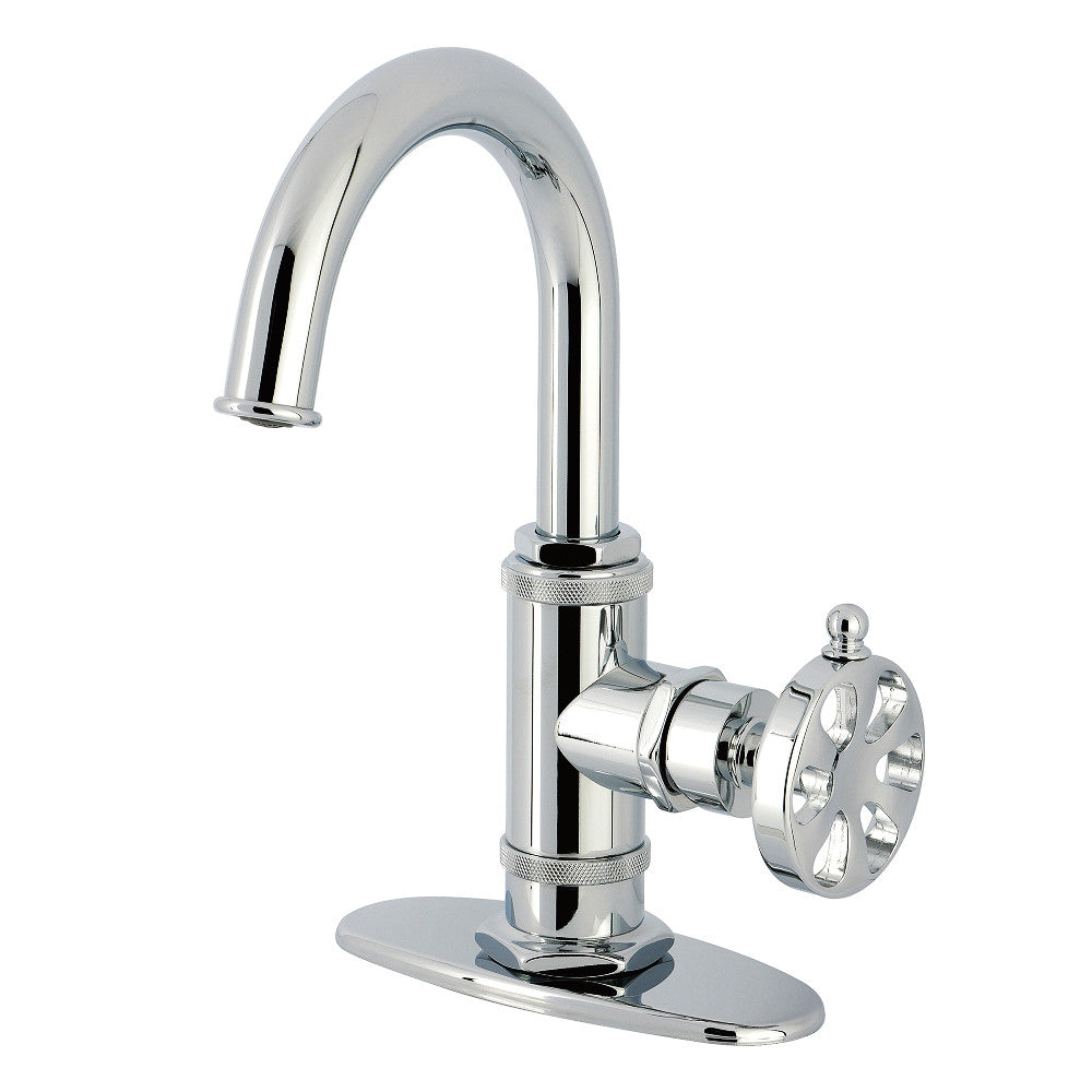 Belknap Single-Hole Bathroom Faucet in Polished Chrome