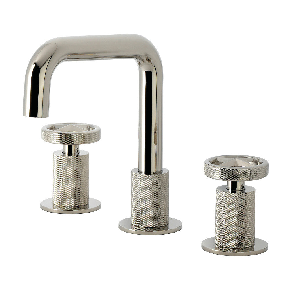 Ostro Widespread Bathroom Faucet in Polished Nickel