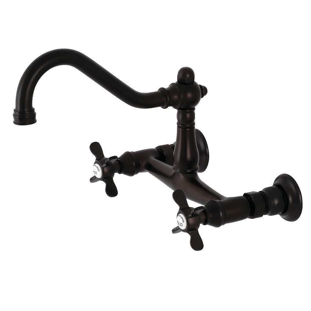 Essex Wall-Mount Bathroom Faucet in Oil Rubbed Bronze