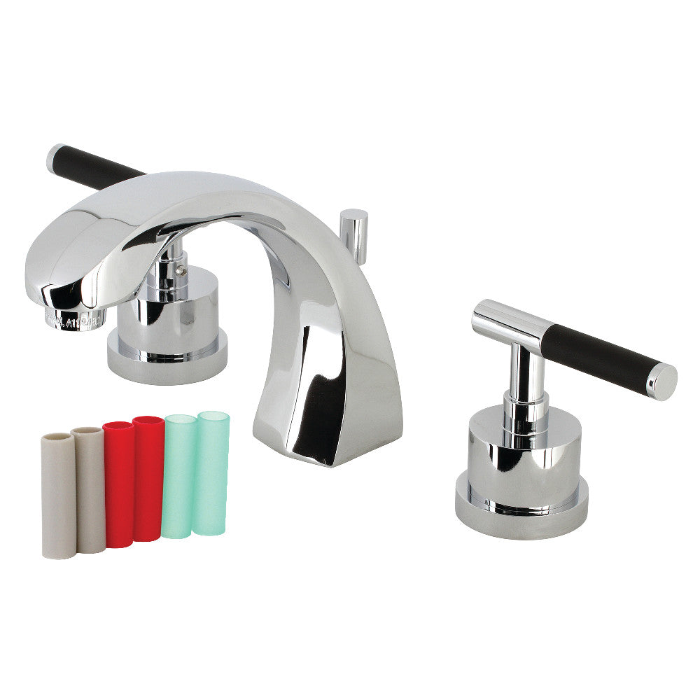 Kaiser Widespread Bathroom Faucet in Polished Chrome