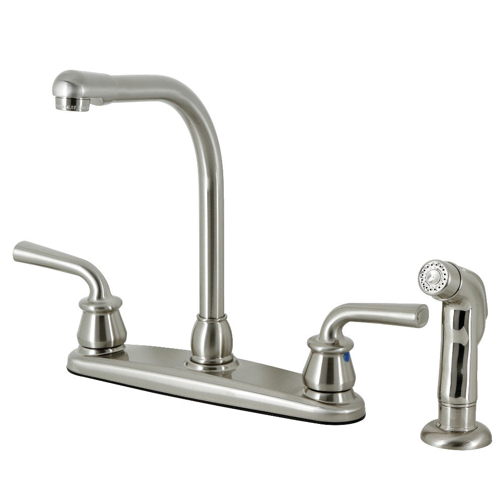 Restoration Centerset Kitchen Faucet in Brushed Nickel