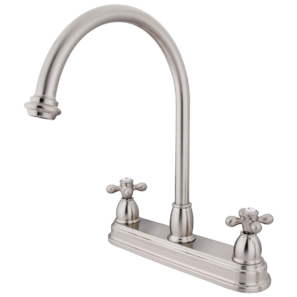 Restoration Centerset Kitchen Faucet in Brushed Nickel