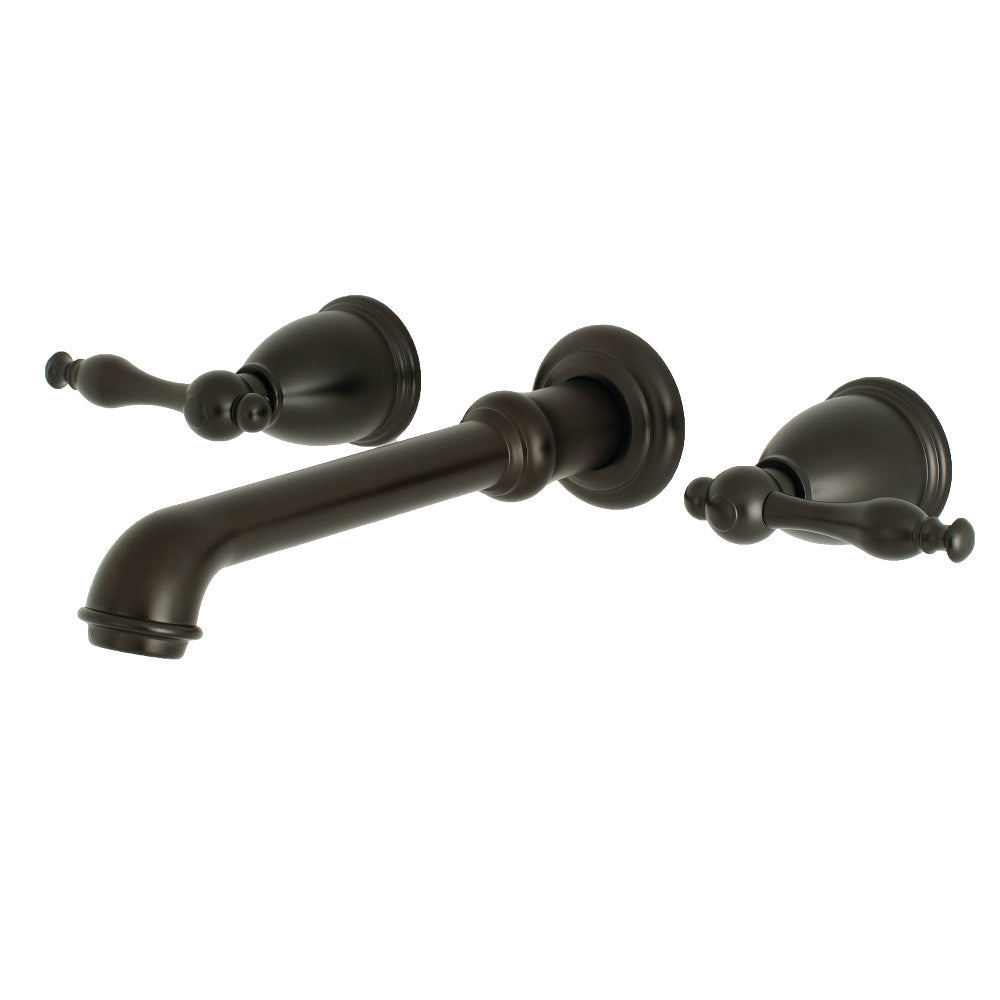 Naples Wall-Mount Bathroom Faucet in Oil Rubbed Bronze