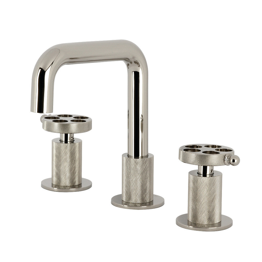 Wendell Widespread Bathroom Faucet in Polished Nickel