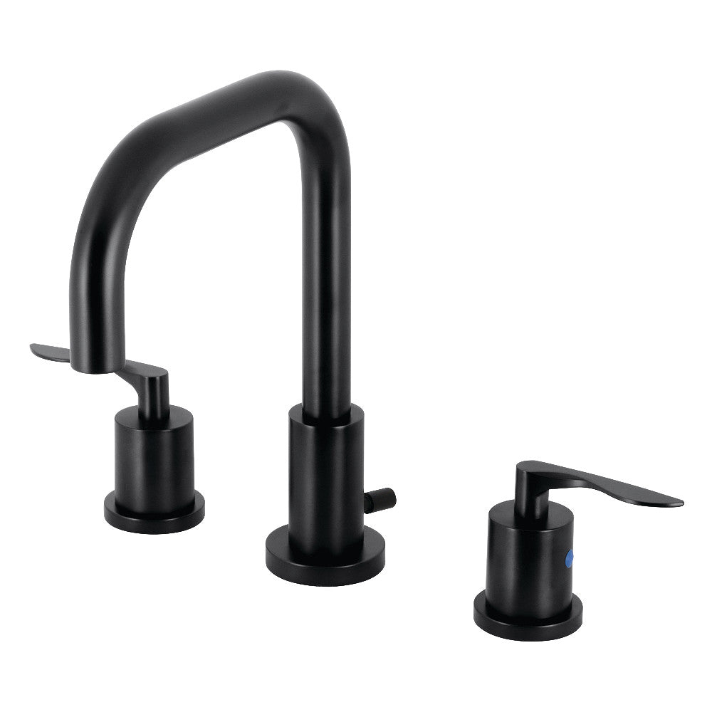 Serena Widespread Bathroom Faucet in Matte Black