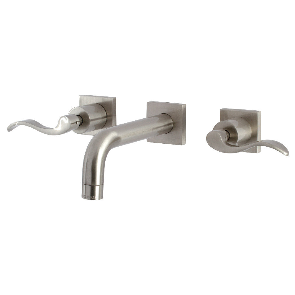 NuWave Wall-Mount Bathroom Faucet in Brushed Nickel
