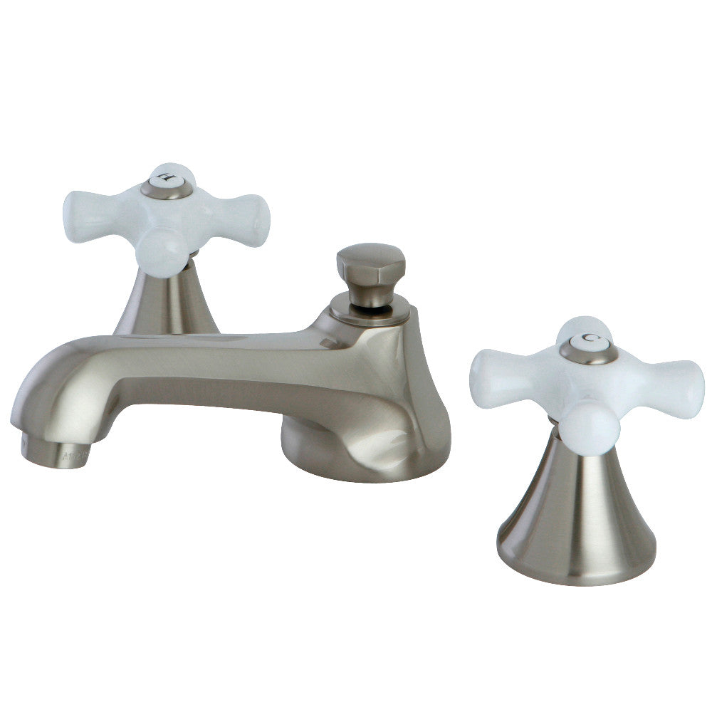 Widespread Bathroom Faucet in Brushed Nickel