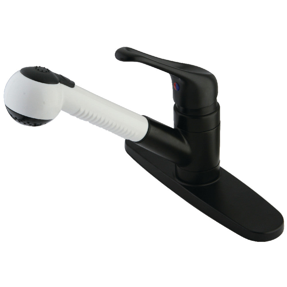 Wyndham Pull-Out Kitchen Faucet in Oil Rubbed Bronze