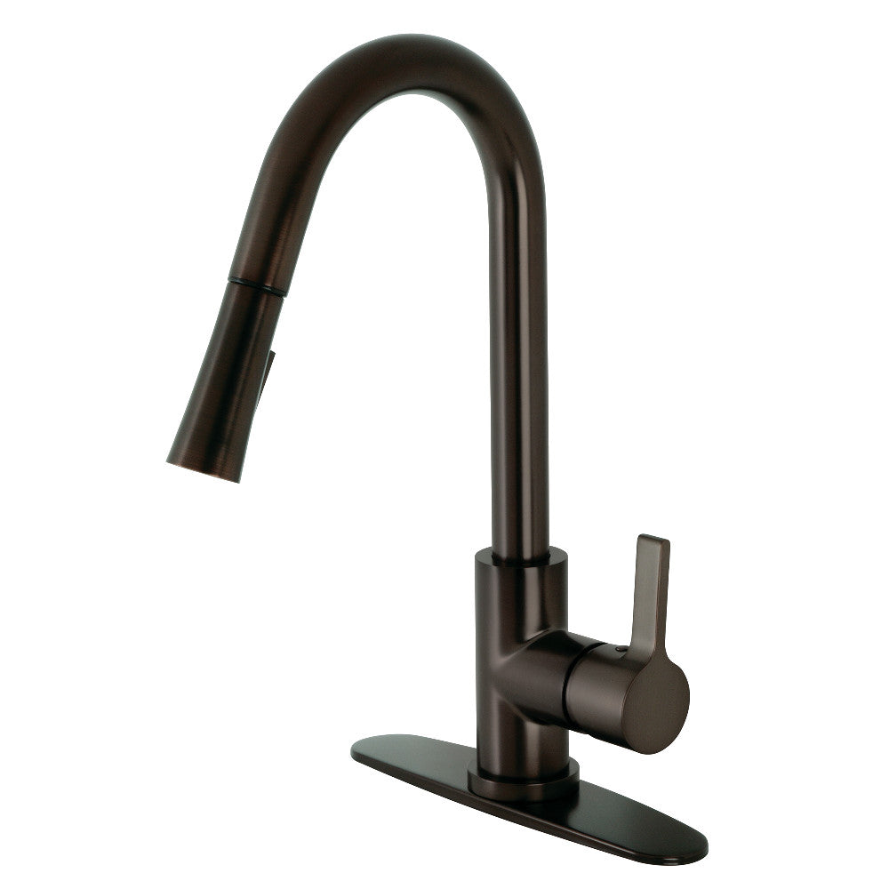 Continental Pull-Down Kitchen Faucet in Oil Rubbed Bronze