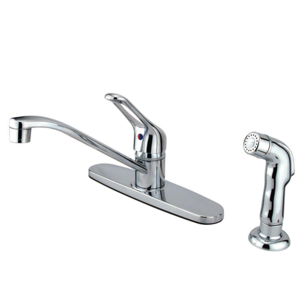 Wyndham Centerset Kitchen Faucet in Polished Chrome