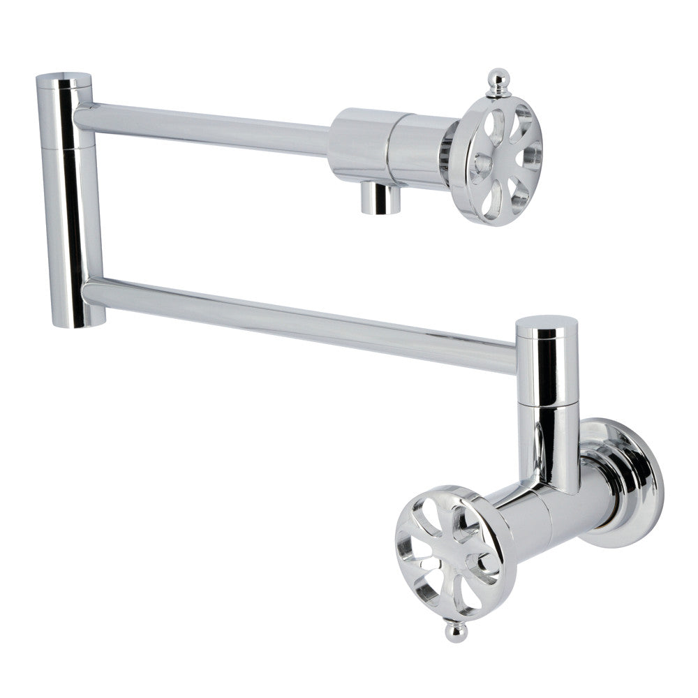 Belknap Pot Filler Faucet in Polished Chrome